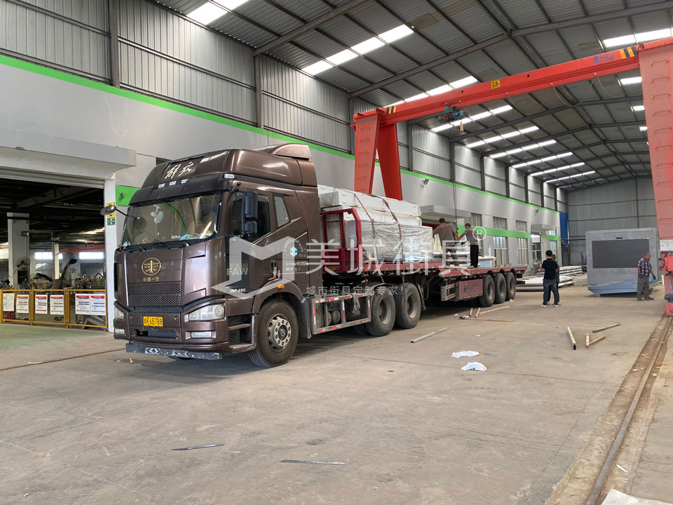 2022.9.7美城街具供應安徽金寨公交候車亭發貨記錄 2022.9.7美城街具供應安徽金寨公交候車亭發貨記錄