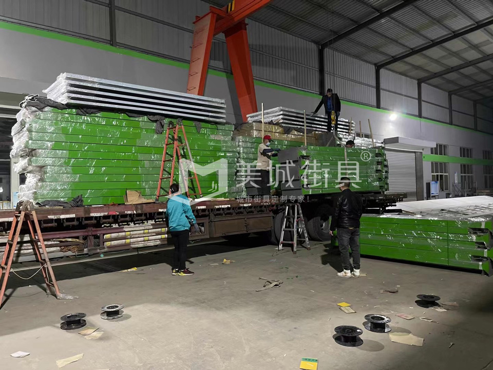 2022.11.5美城街具供應北京候車亭發貨記錄 2022.11.5美城街具供應北京候車亭發貨記錄