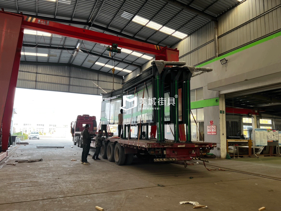 2022.11.8美城街具供應南京公交候車亭發貨記錄 2022.11.8美城街具供應南京公交候車亭發貨記錄